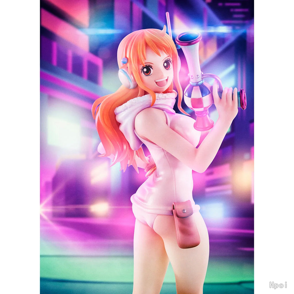 In Stock MegaHouse Portrait of Pirates Evolutionary History ONE PIECE Nami Figure Toy Model Collection