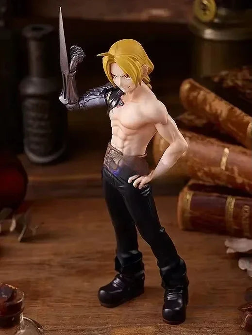 В наличност GSC-Pop Up Parade Fullmetal Alchemist Edward Elric Алфонс Елрик екшън фигурка, PVC играчка модел колекция подарък