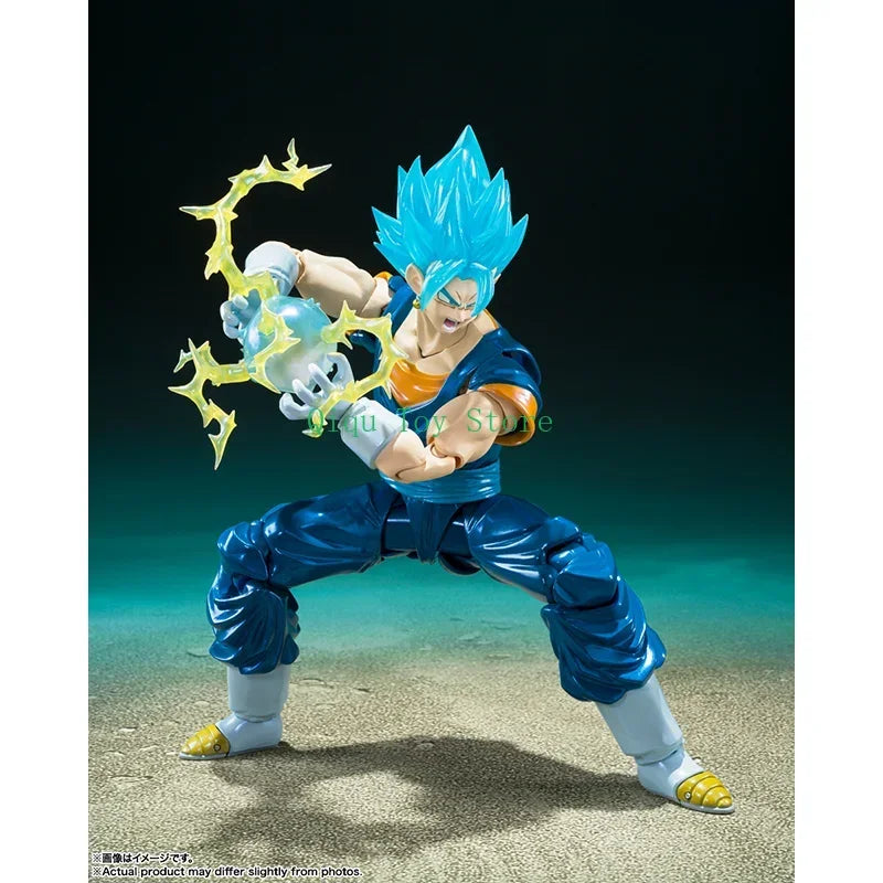 Original Bandai SHF S.H.Figuarts Super Saiyan God Super Saiyan Vegito Exclusive NYCC 2024 Genuine In Stock Figure Model Toys