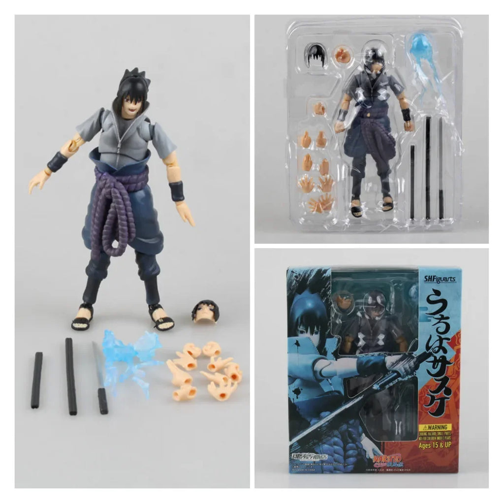 9 types Shippuden Shf Uzumaki Rasengan Action Figures Movable Joints Face Change Dolls Anime Figurines Models Toys Gifts