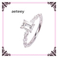 Custom 1CT Emerald Cut D/VS1 IGI-Certified Lab Diamond Engagement Ring in 9K/14K/18K Gold