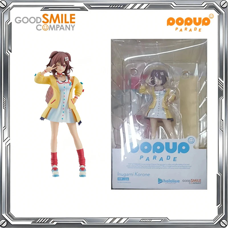 Good Smile Original POP UP PARADE hololive Anime Akai Haato Ookami Mio Aqua Sakamata Chloe Houshou Marine Action Figures Gift