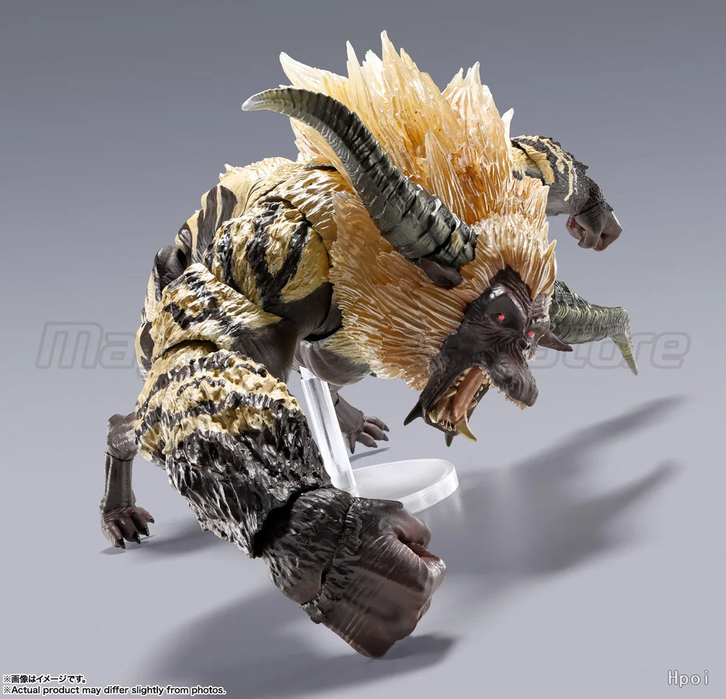 【MT】Original BANDAI SPIRITS S.H.MonsterArts MH Furious Rajang Action Figure Toy