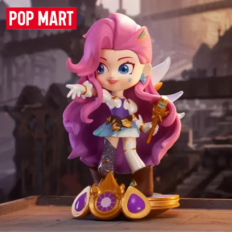 POP MART The League of Legends Classic Character Series Blind Box Toys Kawaii Anime Action Figure Surprise Mystery Box Doll Gift
