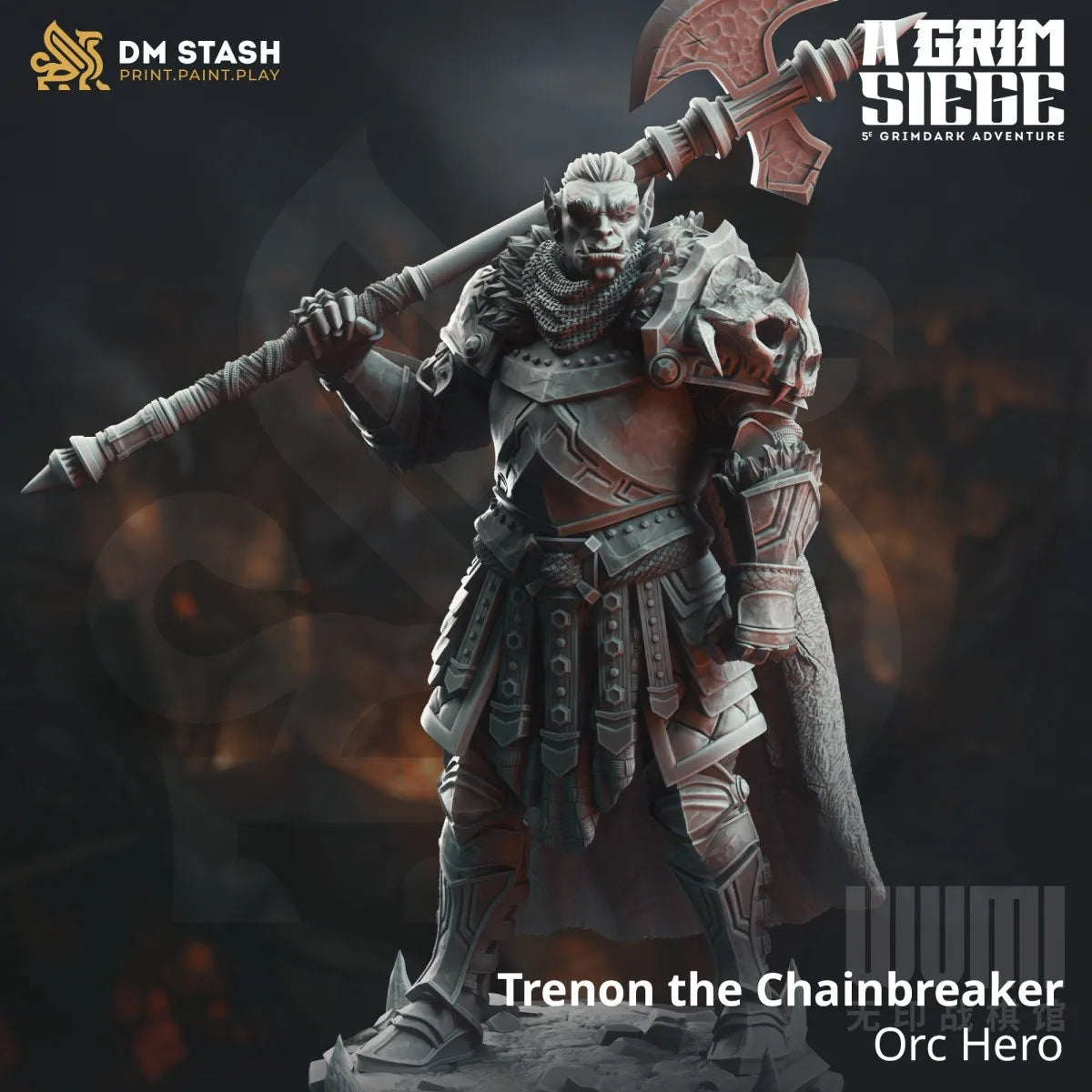 Original 3d Printed Knight'S Siege Series Wizard Angel Human Orc Half-Elf Dragon D&D Miniatures Action Figure Decoration Model