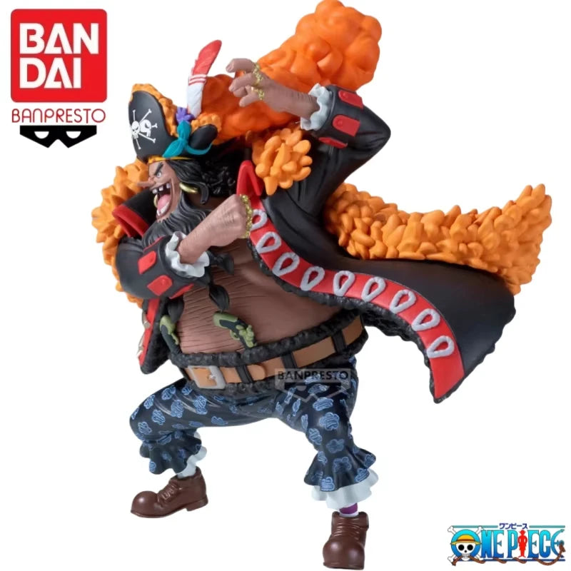 Bandai Original One Piece Anime Garage Banpresto Marshall D Teach King of artist Rob Lucci Awakening Brand New Boxed