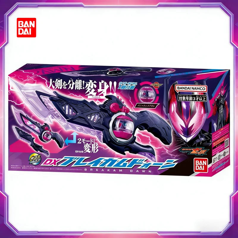 Bandai Kamen Rider Zeztz Breakam Dawn 3 Rider Transformer Toy Led Sound Effect Breakam Dawn Toy Collectible Gift Ornaments