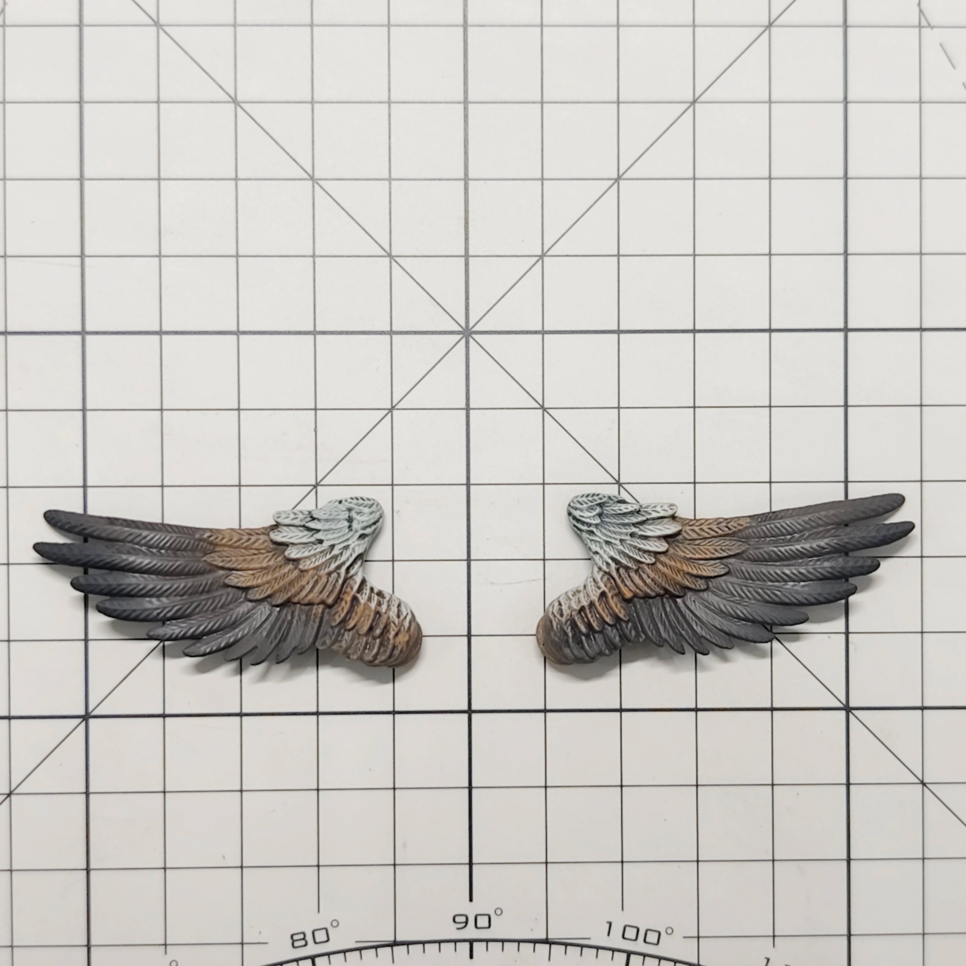 【No Figure】1/12 Scale Male Conversion Parts Four Knight Mythic Legions Knight Wing Ear Accessory Fit 6inch Kotobukiya Model