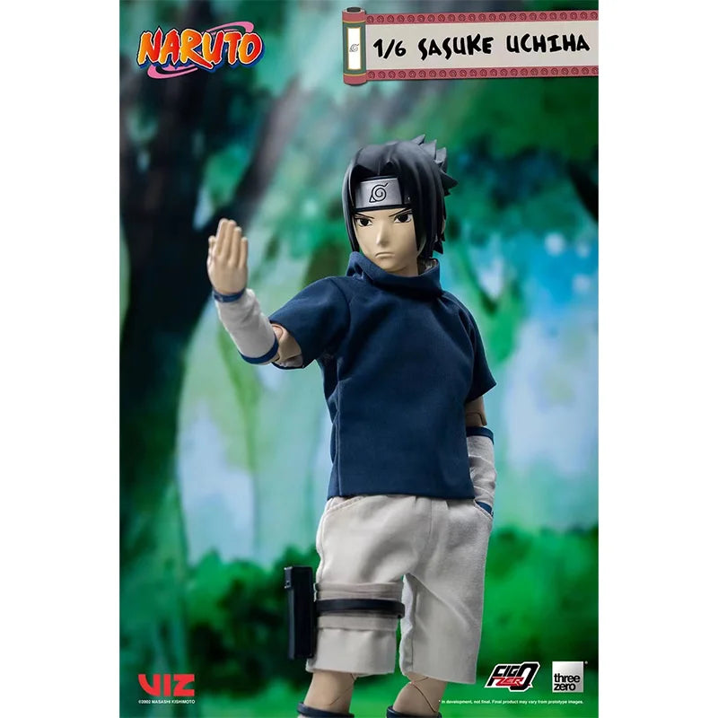 Original Threezero Naruto Sasuke Uchiha 1/6 in Stock Anime Action Figure Collection Model Toys