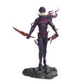 Solo New Year Gift Leveling Sung Jinwoo Hunter Form Standing Pose Collectible Figure Holiday Gift Model Toy