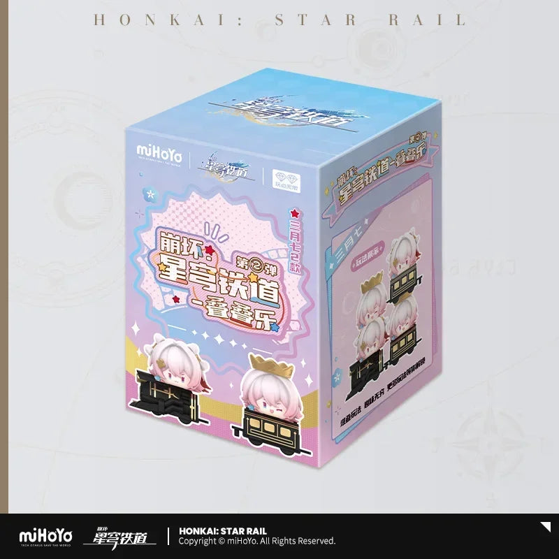 Honkai Star Rail Action Figures Stacking toys March 7th Aventurine Firefly Dr. Ratio Argenti Model q-version Figures Original