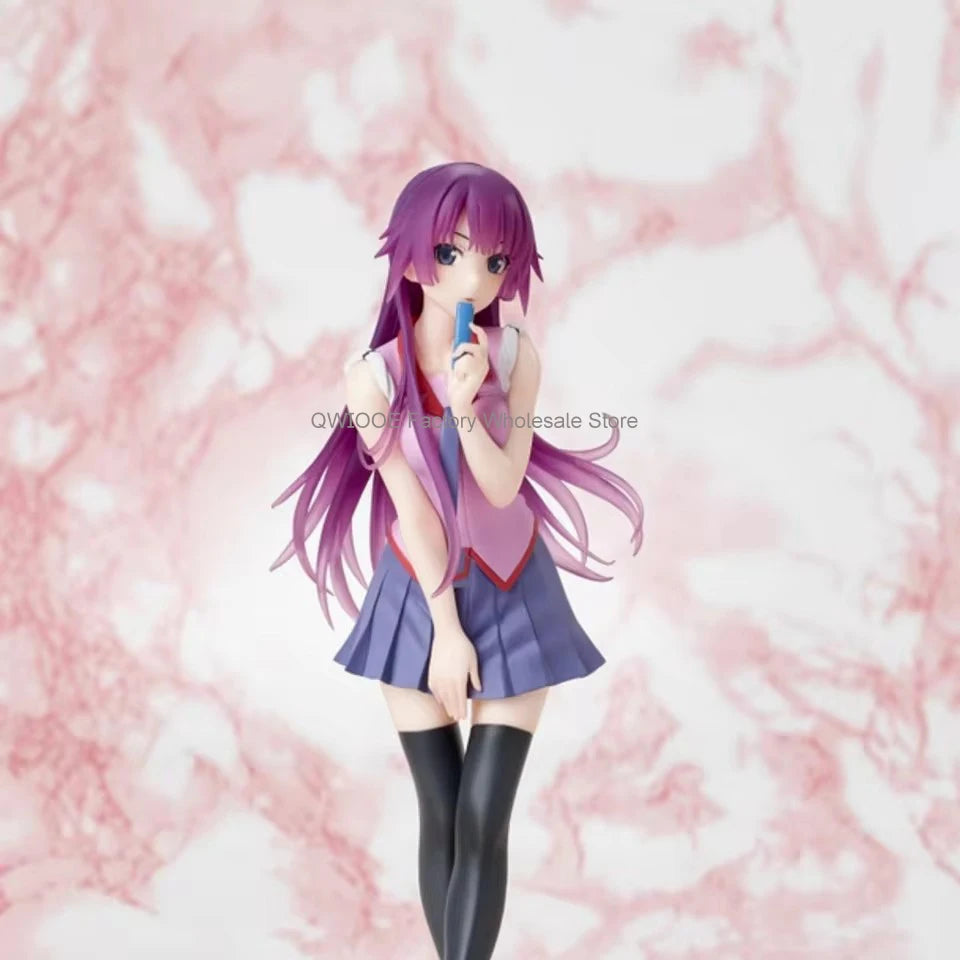Ursprüngliche Echte TAITO Zoku Owarimonogatari 18cm Senjougahara Hitagi PVC Action-figuren Sammlung Modell Spielzeug Dropshipping