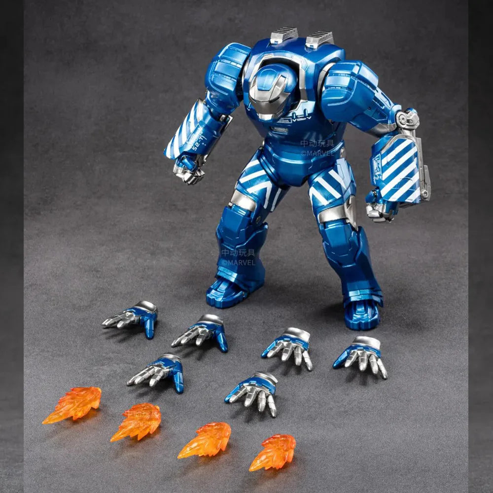 Marvel MK38MK33MK35 Iron Man Moveable Model Toy Non-Luminous Collectible Figure Birthday Gift For Boys Action Figure Collectible