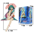 Hot 14CM Anime Hatsune Miku Noodle Stopper Figure Anime Peripheral Collectible Models Decorations Children Kawaii Gift
