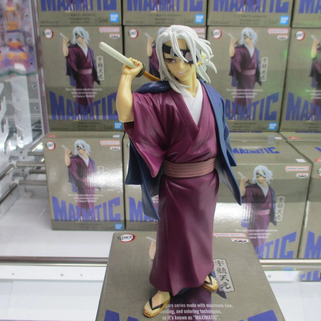 100% Original in Stock Bandai BANPRESTO Spirits Maximatic Kimetsu No Yaiba Uzui Tengen Kimono Ver. Collection Series Model Toys