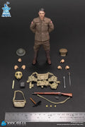 Original Genuine DID 1/12 XB80028 Soldier British Infantry Albert Brown 6'' Action Figure Doll Model Toy In Stock Collection
