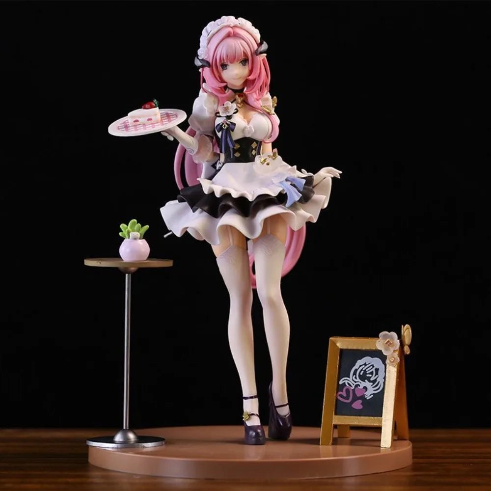 9.84in/25cm Anime Honkai Impact Figure Elysia Action Figures PVC Statue Model Collection Toys Gifts
