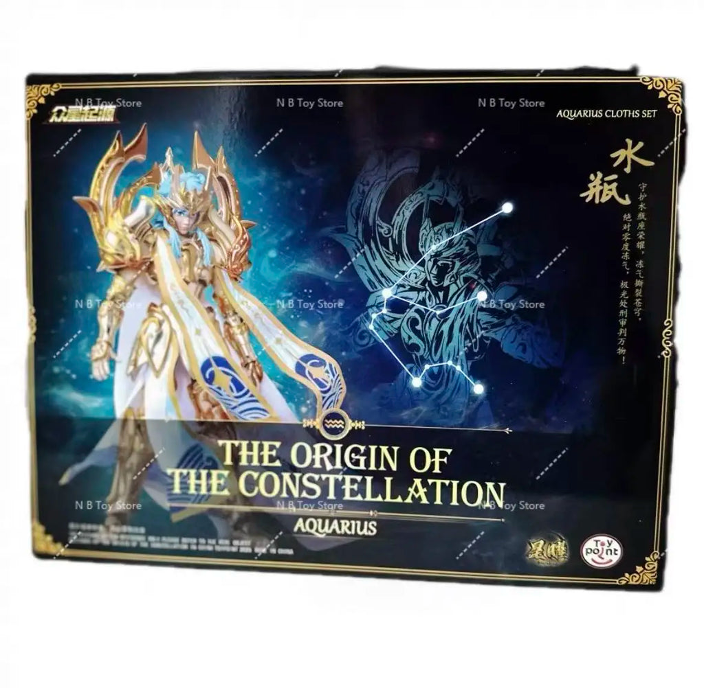 Toypoint Saint Seiya Myth Cloth Soul of God SOG EX Aquarius Camus with Item Action Figure Knights of The Zodiac TP