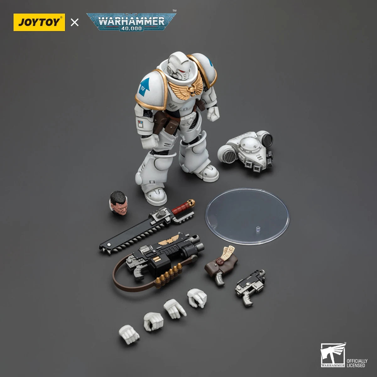 JOYTOY Warhammer 40k Action Figure 1/18 Ultramarines Intercessors Anime Figurine Articulated Joints Model Collection Model Toys