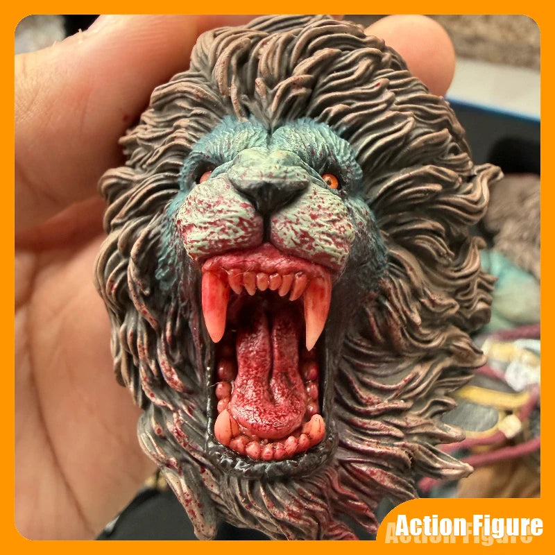 In Stock Spot Nottaa 1/12 Shiziling Leopard Green Lion Action Figure Mythical Soldier Statue Model Collectible Ornament Gift Toy