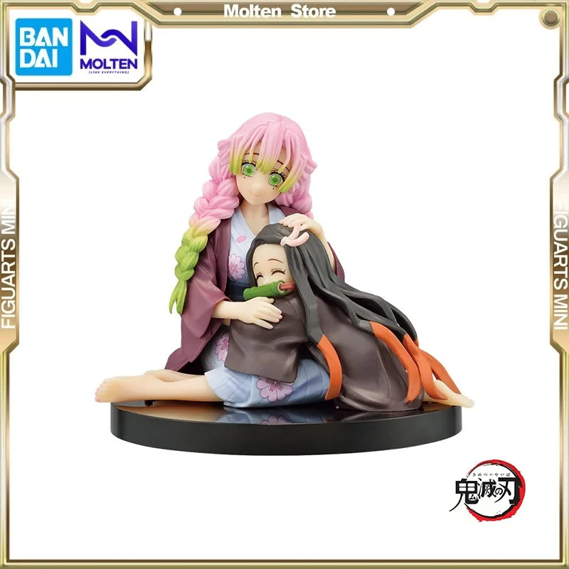 BANDAI SPIRITS Demon Slayer Genuine Figure MASTERLISE Kanroji Mitsuri Kamado Nezuko Anime Figure Pvc Model In shelf Amusement