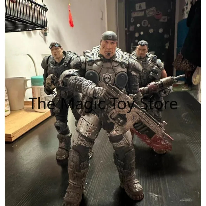 “Gears of War” Original Marcus Action Figure — NECA Anthony Cumming Limited Edition Collectible Figure — Gift