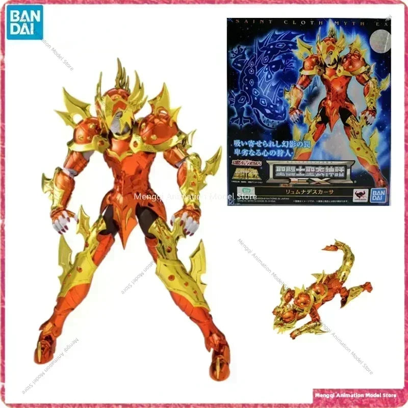In Stock Original Bandai Saint Seiya EX Saint Cloth Myth Marina LIMNADES CASA Lymnades Action Figures Toys Gifts for Children