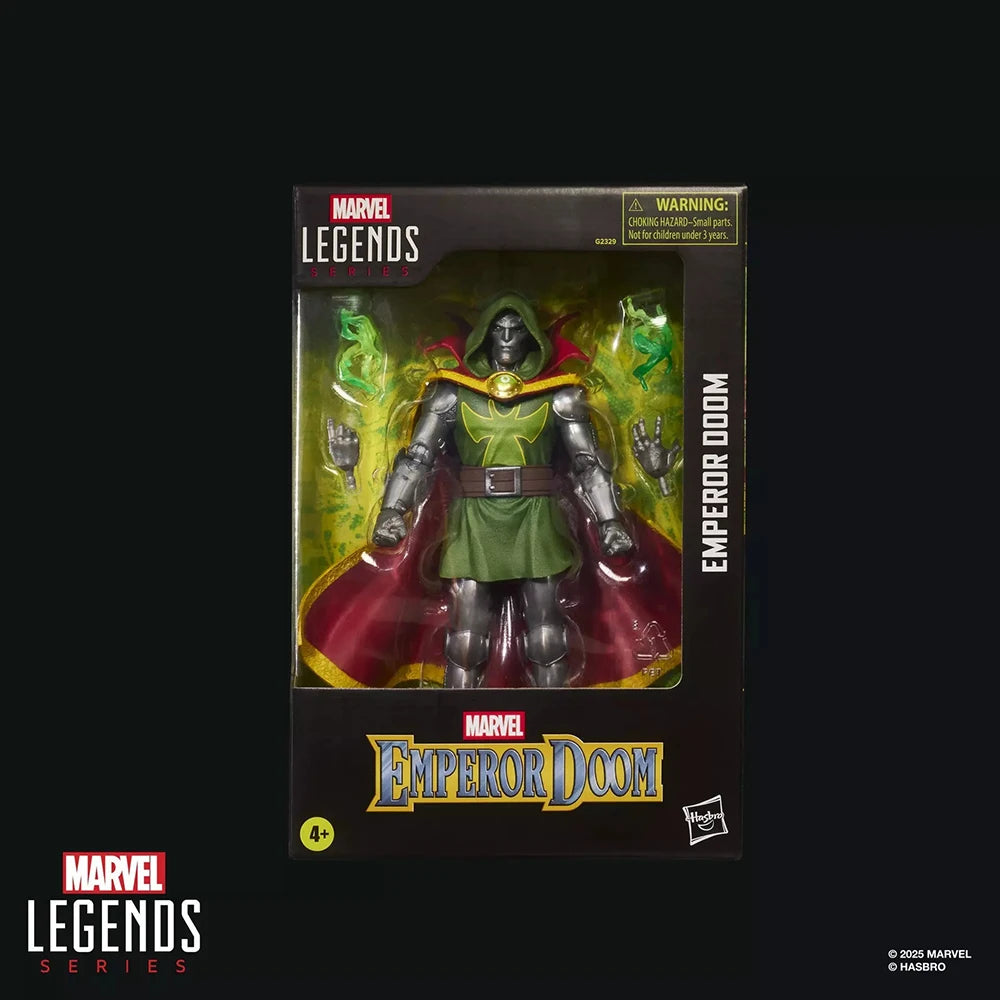 Hasbro Marvel Legends Series Fantastic Four Emperor Doom 15CM Action Figure Collection Original Toys Model Ornament Gifts