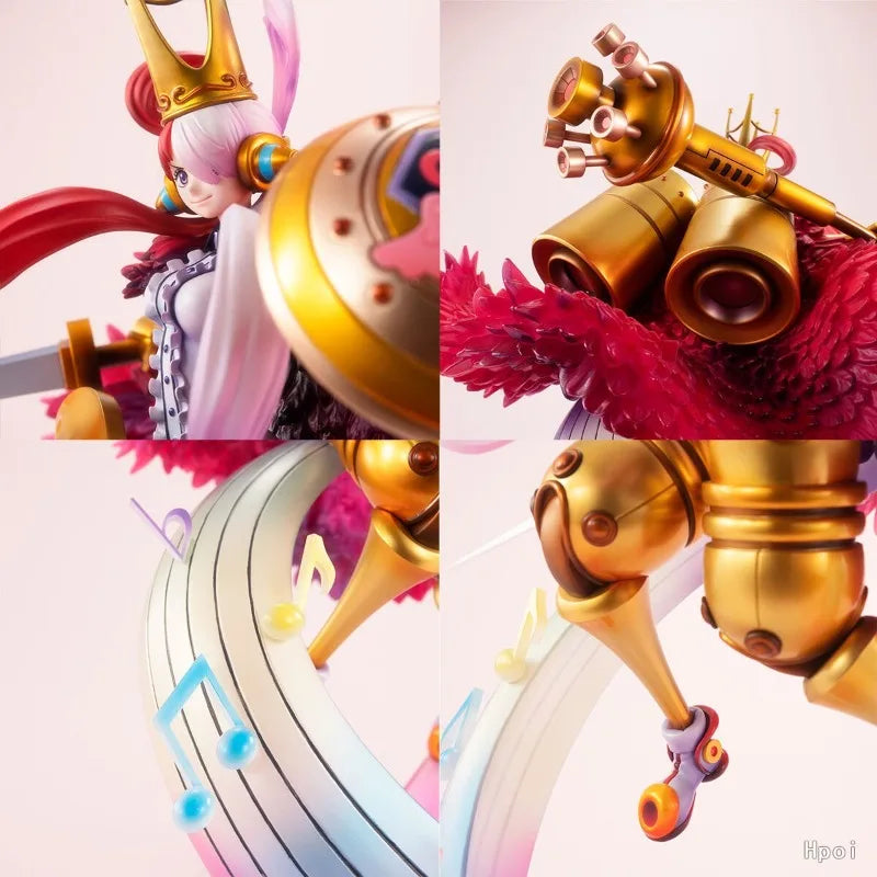 In Stock Original ONE PIECE MegaHouse Portrait of Pirates Maximum UTA Anime Figure Toy Gift Ornament