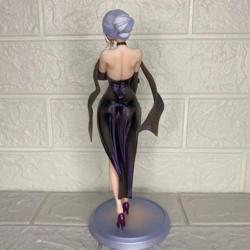 Hot 25cm Anime Figures Lady 2d Beautiful Girl Gk Statue Pvc Action Figure Wife Model Collectible Desktop Trendy Ornament Toys