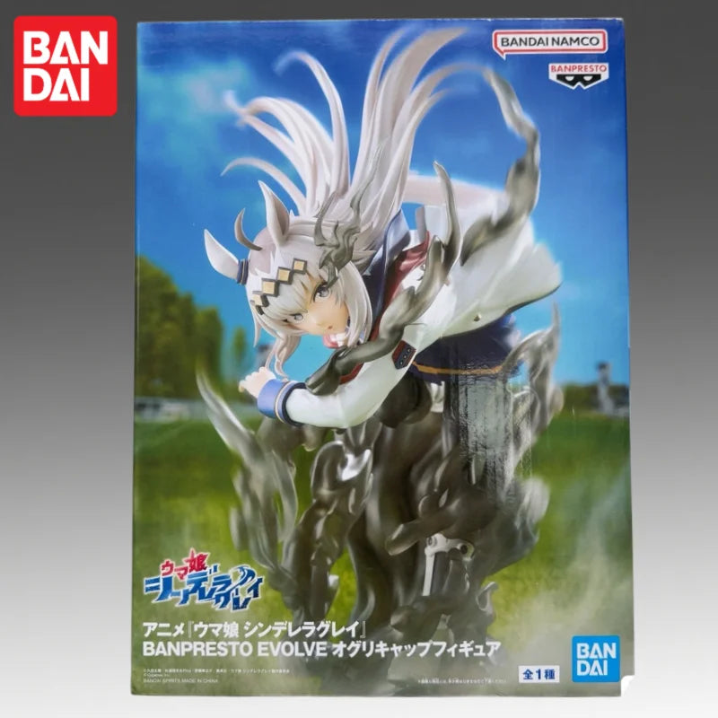 In Stock Bandai Original Banpresto Pretty Derby Oguri Cap Tamamo Cross Action Figure Model Doll Brand New Boxed Model Garage
