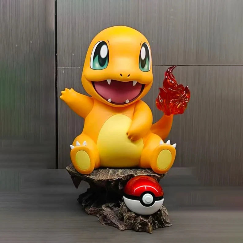 10cm/3.93in Anime Pokemon Figure Bulbasaur Charmander Action Figures 10cm PVC Action Figures Collection Model Toys Gifts