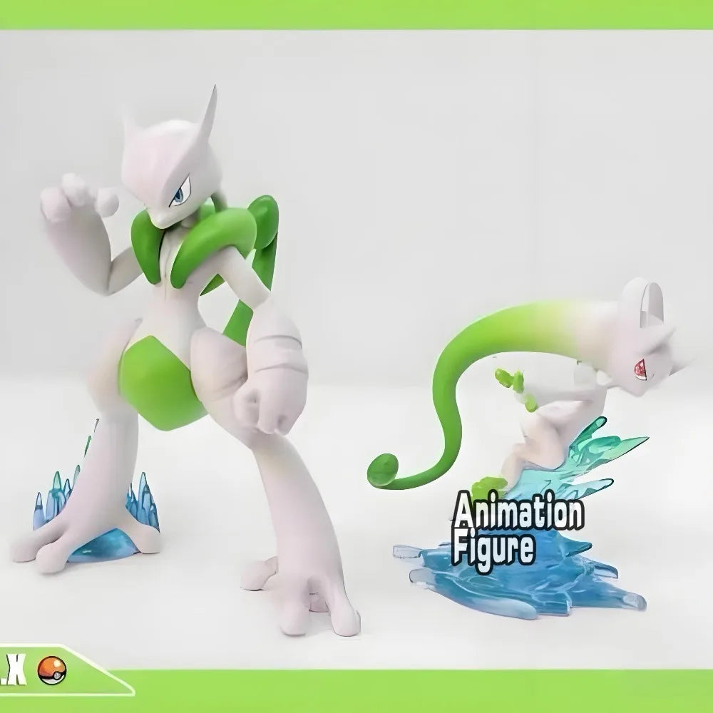7.5-12cm Anime Pokemon Figure Mega Mewtwo Action Figures Pvc Collection Model Toys for Children Gifts