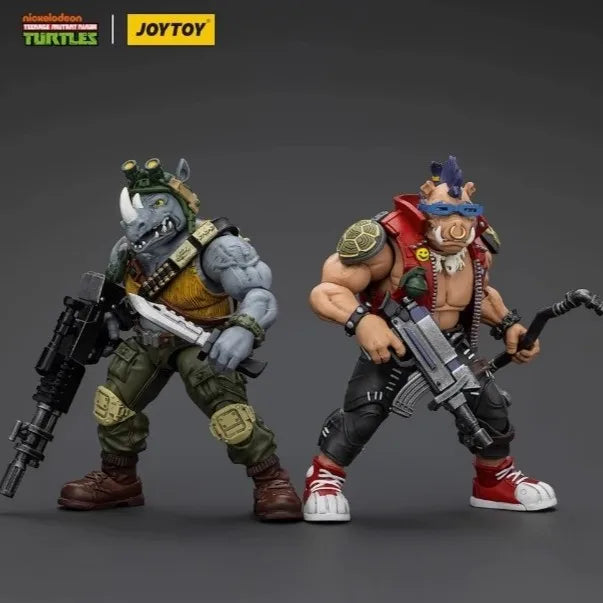 IN Stock JOYTOY 1/18 TMNT Ninja Tutles Source Articulated Action Figures Raphael Leonardo Donatello Kira Toys Model Gifts
