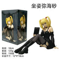 12CM Anime Death Notes  Misa Figure Toy Car Deathnote L Killer Misa Amane Figure Doll Collection Model Toy  Gift Ornament New