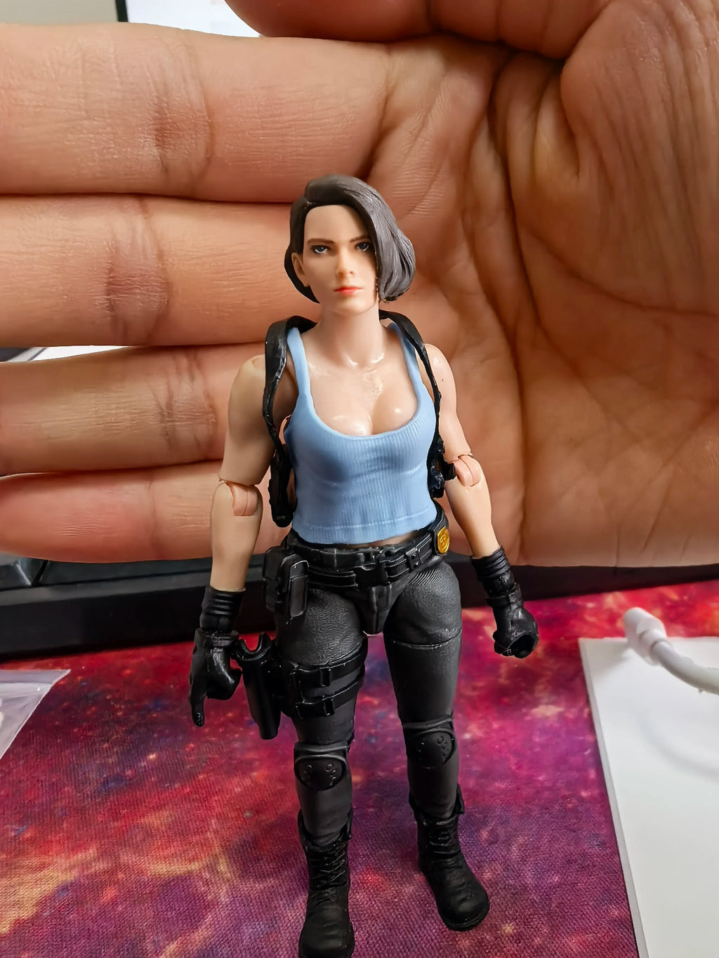 1/18 Scale Resident Evil Male/female Soldier Lyon RPD Police Officer Full Set 3.75in Action Figures Collection Dolls