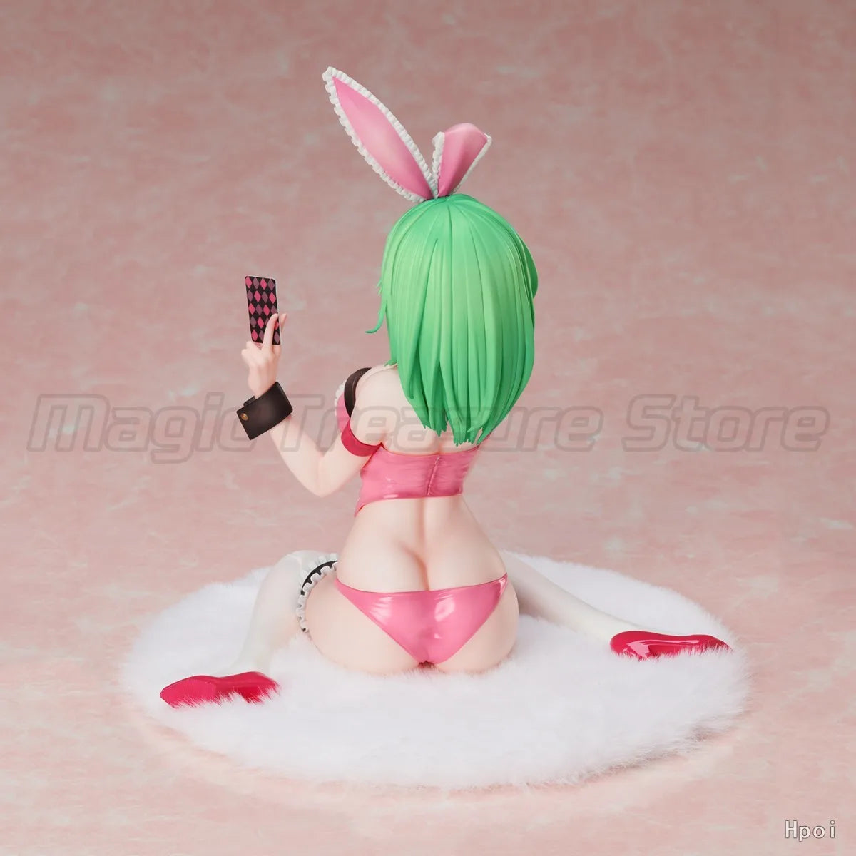 【MT】In Stock Original UnionCreative Pink Bunny Girl Figures Anime Ornaments Collection Gifts