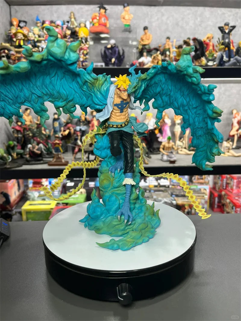 Bandai Original Bp One Piece Ichiban Kuji Marco Kaido Devil Fruit Ability Person Anime Figure Collection Model Toys Gift Models