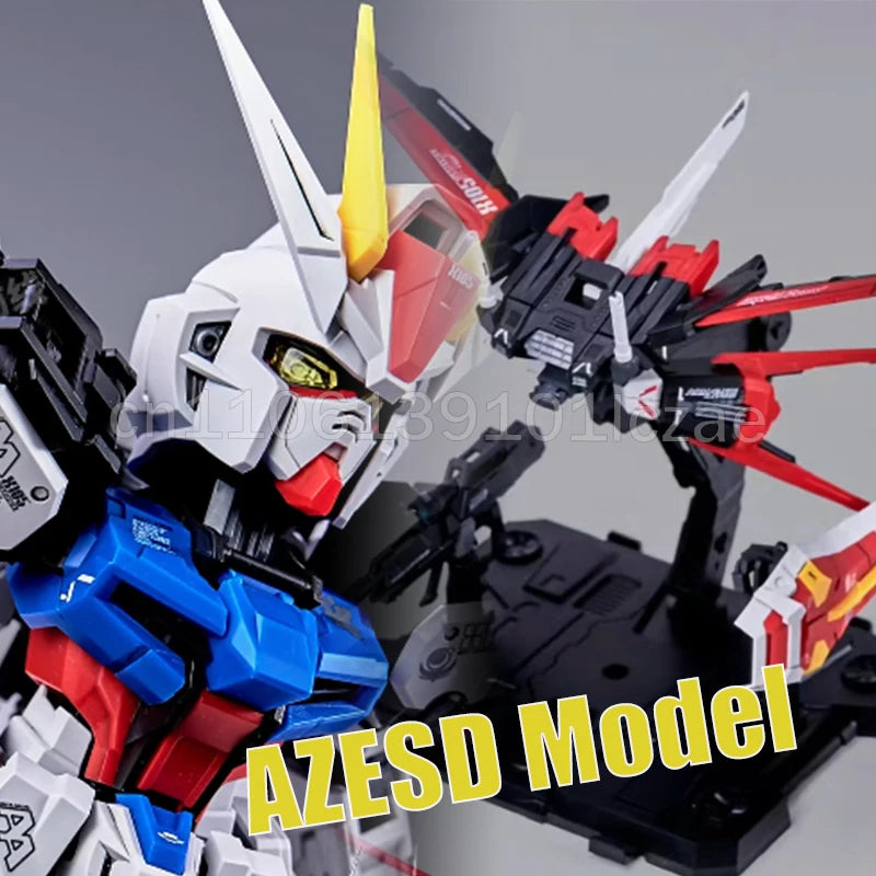 NEW AZESD Model Strike GAT-X105 MGSD Toys Aile Striker GAT-X105+AQM／E-X01 SD Assembly Model Kit Action Figure Gift