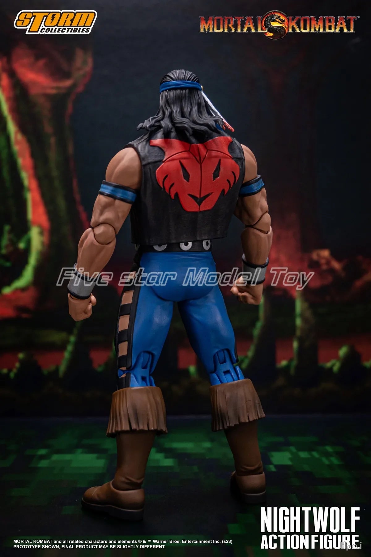 【FS】Storm Toys  NIGHTWOLF - MORTAL KOMBAT 1/2 Action Figures Model Toys Gifts