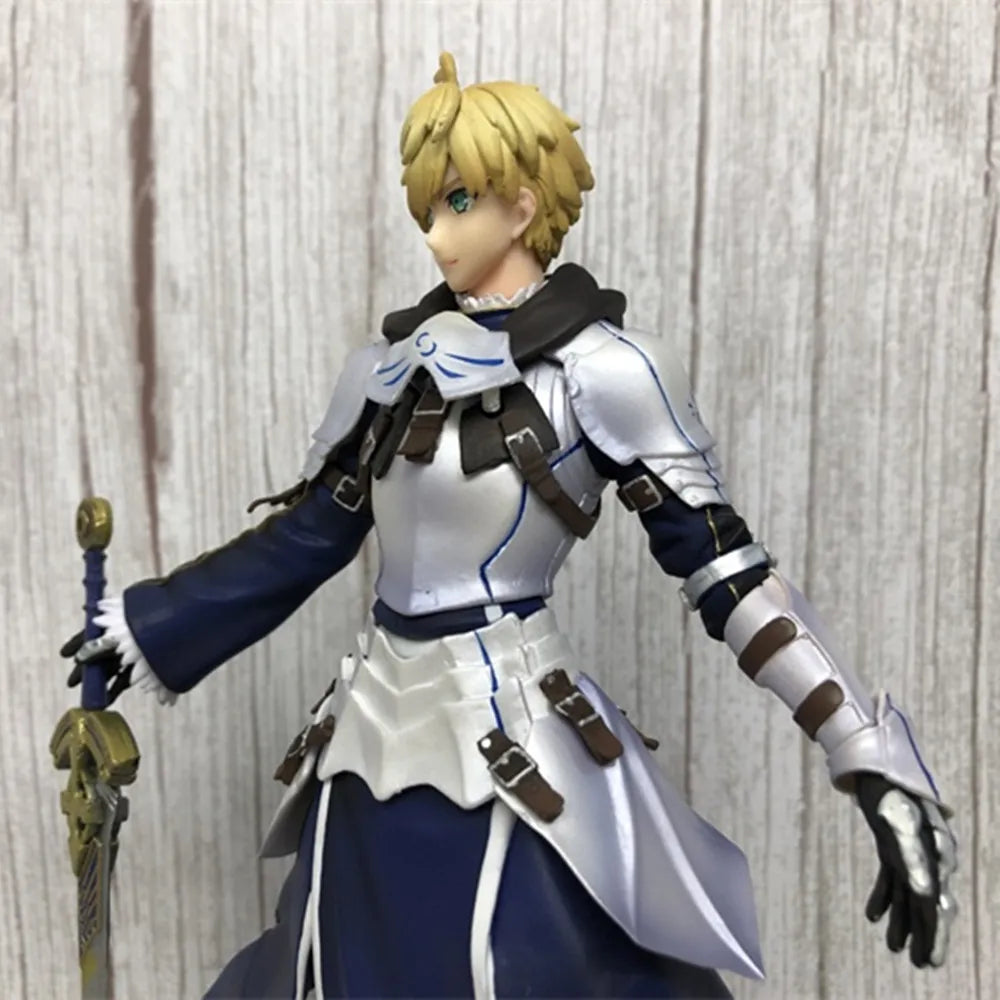 Anime Fate Grand Order Saber Arthur Pendragon with Excalibur 1/8 Scale PVC Action Figure Collection Model Kids Toys Doll 24cm