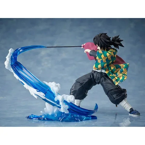 100% Original Aniplex BUZZmod Giyu Tomioka Kimetsu No Yaiba Demon Slayer Action Figures Model Toy Brinquedos Figura 1/12