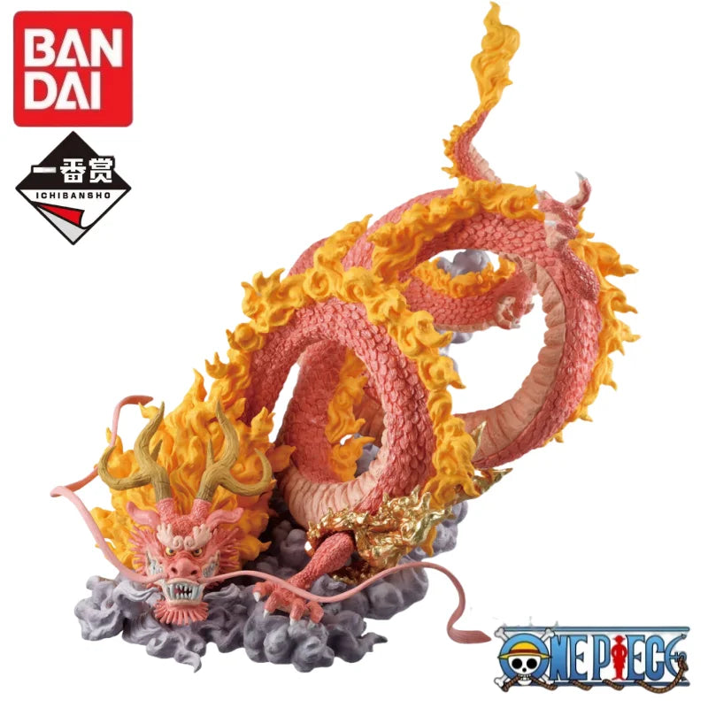 Auf Lager Original Bandai One Piece Ichiban Kuji Ex Blumen reichlich Drachen Kozuki Bestial Yamato Anime Figuren Spielzeug Kinder Geschenk