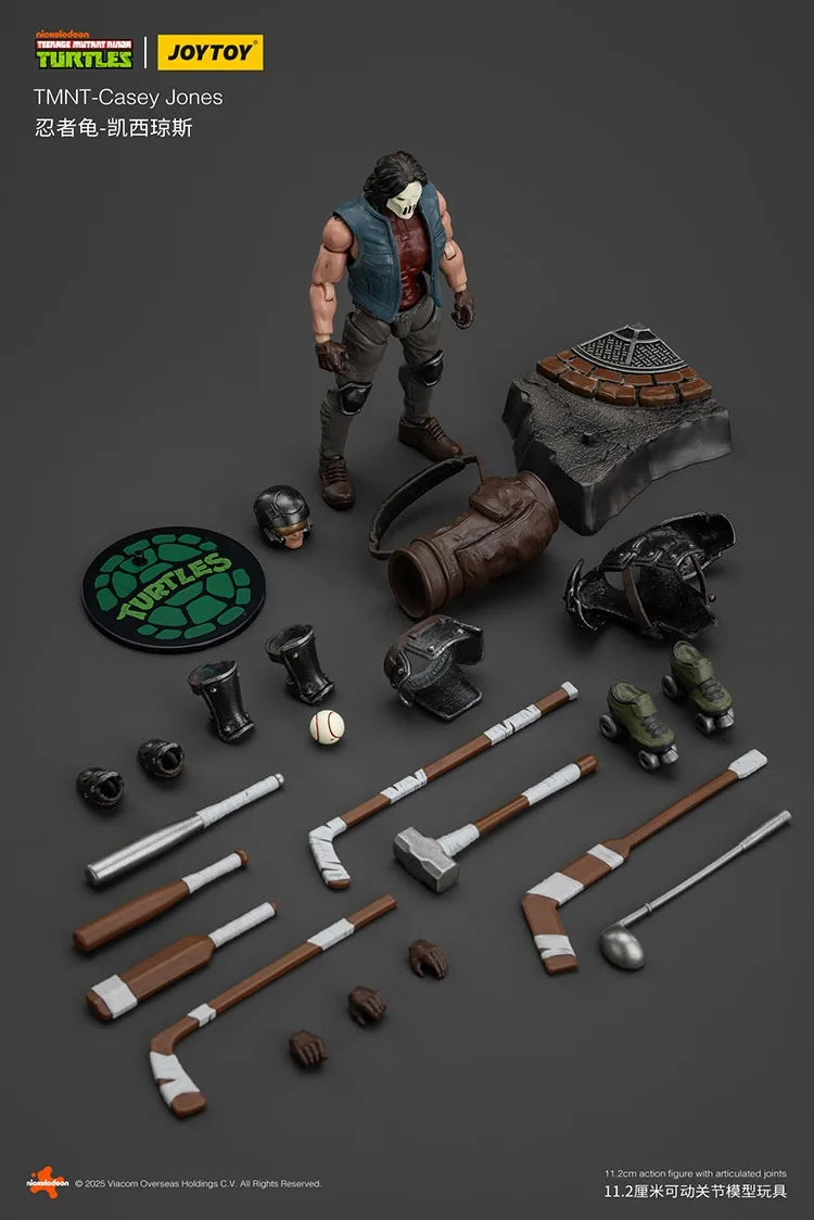 JOYTOY TMNT-Casey Jones Action Figures Doll Collection Decoration Gift Original Model Collect Toys
