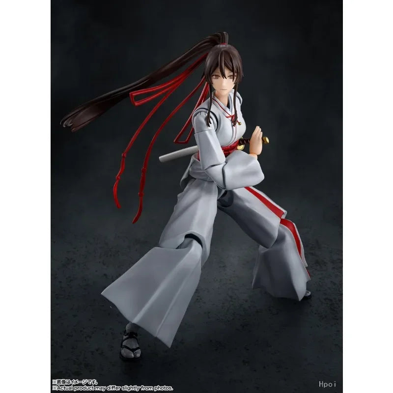 Bandai Original SHF Hell's Paradise Gabimaru The Hollow Sagiri Yamada Asaemon Yuzuriha Anime Action Figure Model Toy Boys Gift