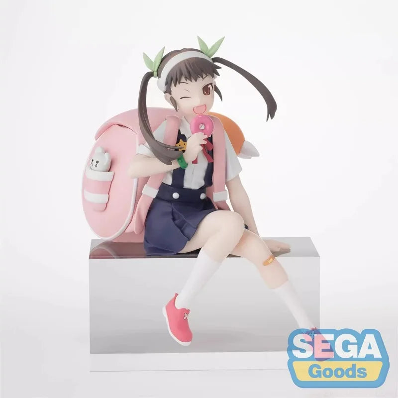 SEGA Genuine Premium Monogatari Anime Character Oshino Shinobu Hachikuji Mayoi Kids Christmas Gift Collection Action Toys Model