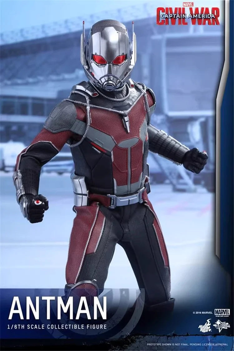 HOTTOYS Original HT MMS362 1/6 Collectible ANT-Man Action Figure Captain American 3 Civil War 12" Full Set Soldier Model