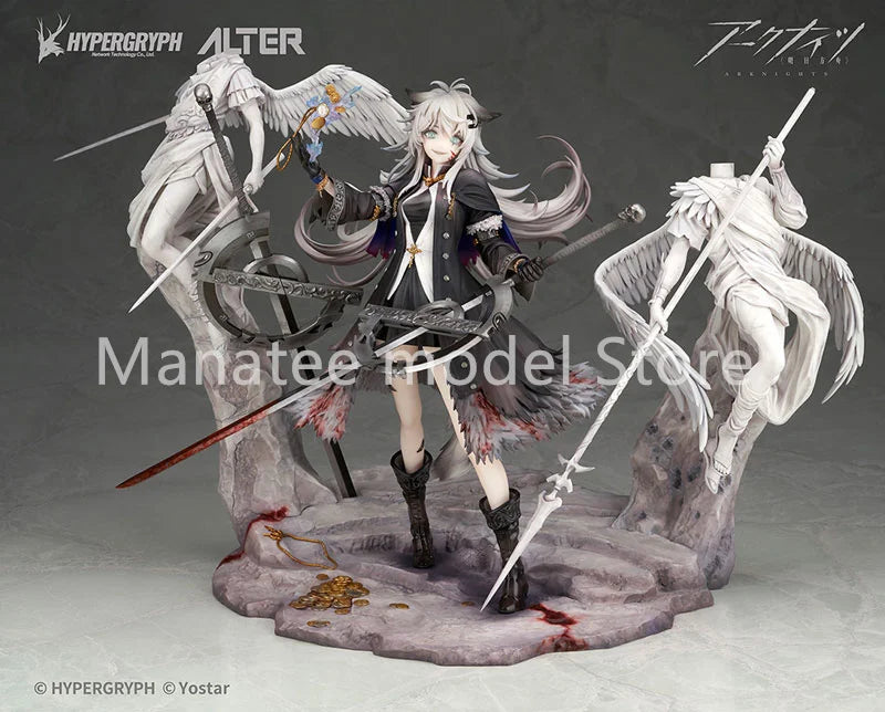 Alter Original Arknights Lappland 1/7 PVC Actionfigur Anime Modell Spielzeug Sammlerpuppe Geschenk