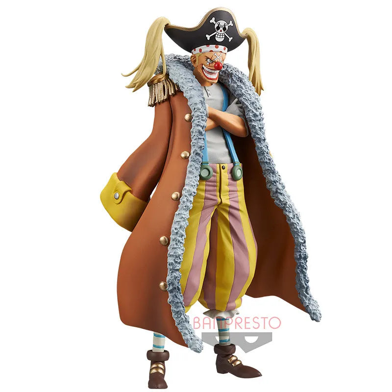 In Stock Bandai Original Banpresto ONE PIECE STAMPEDE Buggy Anime Action Figure Model Figures Toys