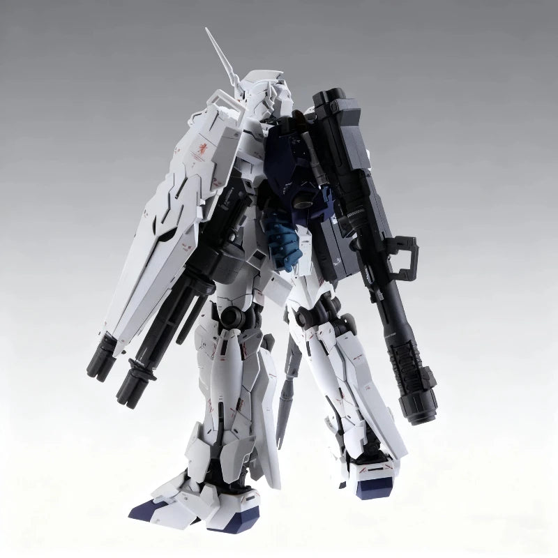 MGEX 1/100 Unicorn Triple Shield Ver No Cage No Light  Assembly Model Kit Action Figures Antenna Repair Edition Trendy Toys Gift